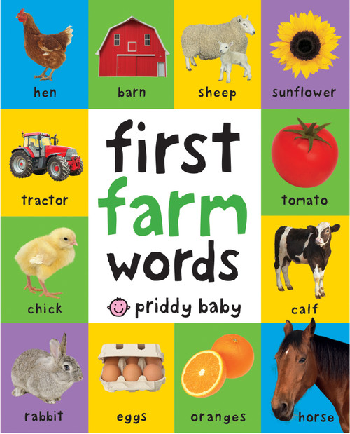 First 100 Padded: First Farm Words by Roger Priddy, 9780312522834