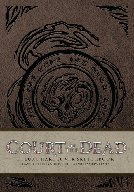 Court of the Dead Hardcover Blank Sketchbook by Jacob Murray, Gilliland, Amilcar Fong, Ricky Lovas, Anna Van Slee, 9781683831235