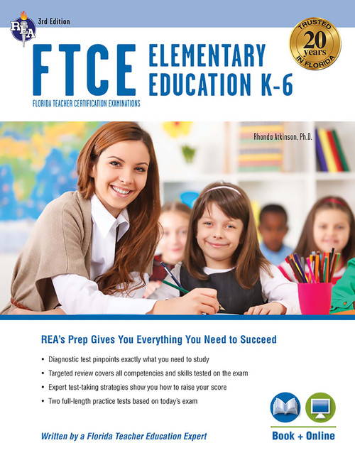 FTCE Elementary Education K-6 Book + Online by Betty Neilsen Green, Rhonda Atkinson, Nancy Ann Tattner, 9780738612089