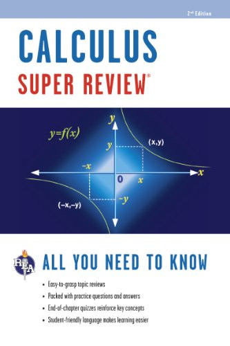 Calculus Super Review by Editors of REA, 9780738611068