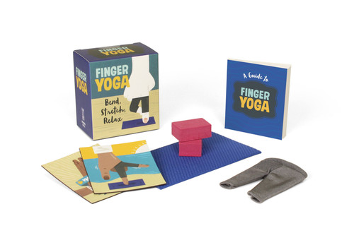 Finger Yoga (Bend, Stretch, Relax) (Miniature Edition) by Mollie Thomas, 9780762461608