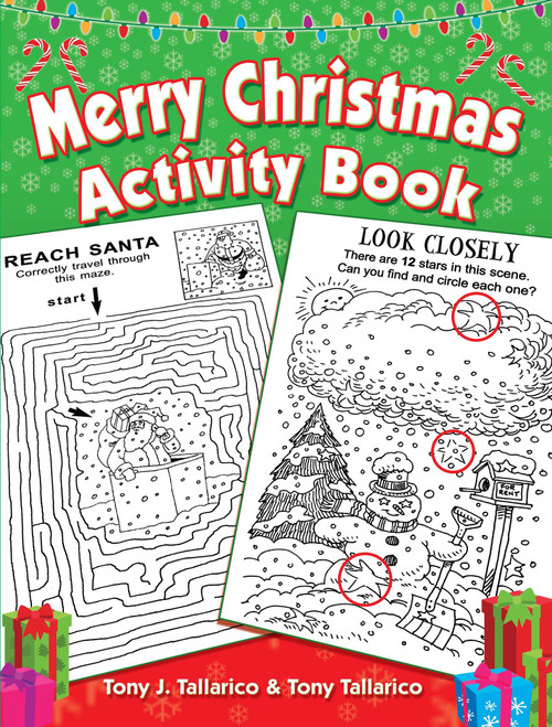 Merry Christmas Activity Book by Tony J. Tallarico, Tony Tallarico, 9780486819136