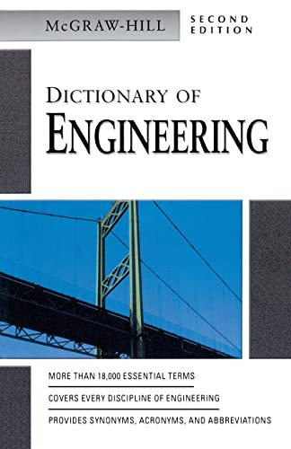 Dictionary of Engineering by McGraw Hill, 9780071410502