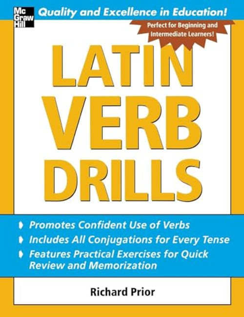 Latin Verb Drills by Richard Prior, 9780071453950