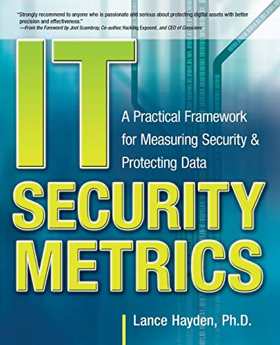 IT Security Metrics: A Practical Framework for Measuring Security & Protecting Data by Lance Hayden, 9780071713405
