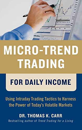 Micro-Trend Trading for Daily Income: Using Intra-Day Trading Tactics to Harness the Power of Today's Volatile Markets by Thomas K. Carr, 9780071752879