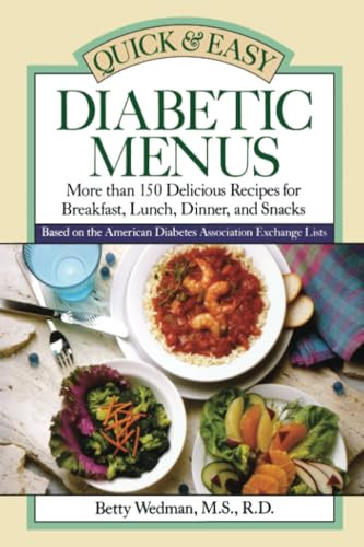 Quick & Easy Diabetic Menus by Betty Wedman-St. Louis, 9780809238538