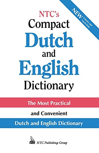 NTC's Compact Dutch and English Dictionary by McGraw Hill, 9780844201016