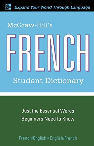 McGraw-Hill's French Student Dictionary by Jacqueline Winders, 9780071591966