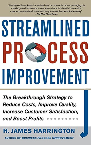 Streamlined Process Improvement by H. James Harrington, 9780071768634
