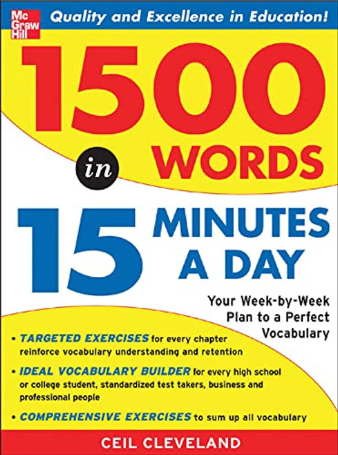 1500 Words in 15 Minutes a Day by Ceil Cleveland, 9780071443258