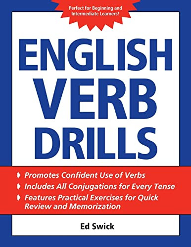 English Verb Drills by Ed Swick, 9780071608701