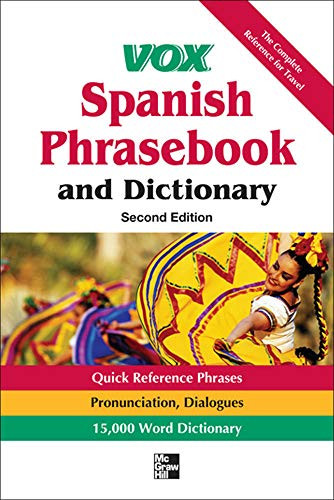 Vox Spanish Phrasebook and Dictionary, 2nd Edition (Miniature Edition) by Vox, 9780071788670