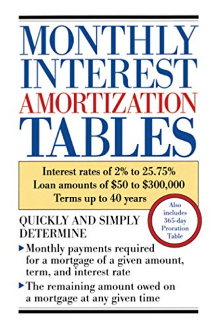 Monthly Interest Amortization Tables by Delphi, 9780809235643