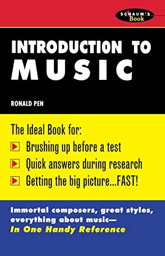 Schaum's Outline of Introduction To Music by Ronald Pen, 9780070380684