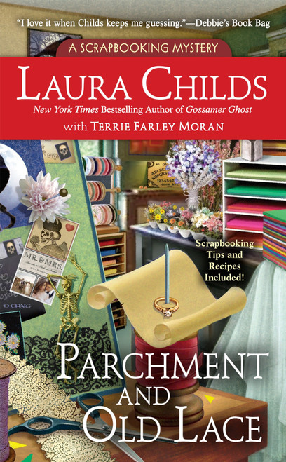 Parchment and Old Lace by Laura Childs, Terrie Farley Moran, 9780425266694