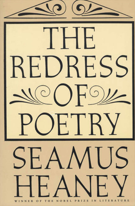 The Redress of Poetry by Seamus Heaney, 9780374524883