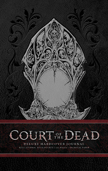 Court of the Dead Hardcover Ruled Journal by Jacob Murray, Rachel Roubicek, Ricky Lovas, Anna Van Slee, Tom Gilliland, 9781683831228