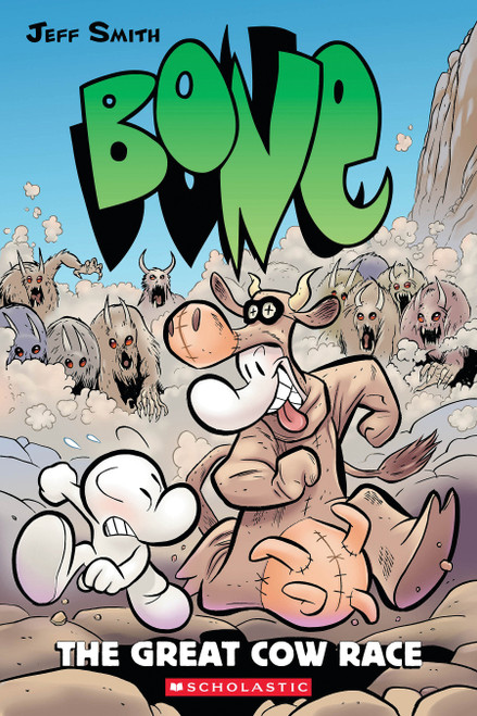 The Great Cow Race: A Graphic Novel (Bone #2) by Jeff Smith, Jeff Smith, 9780439706391