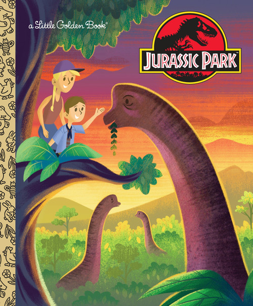 Jurassic Park Little Golden Book (Jurassic Park) by Arie Kaplan, Josh Holtsclaw, 9780525580683