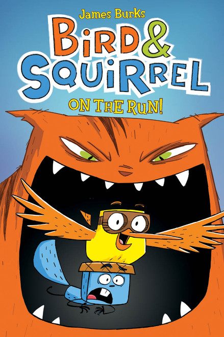 Bird & Squirrel On the Run!: A Graphic Novel (Bird & Squirrel #1) by James Burks, 9780545312837