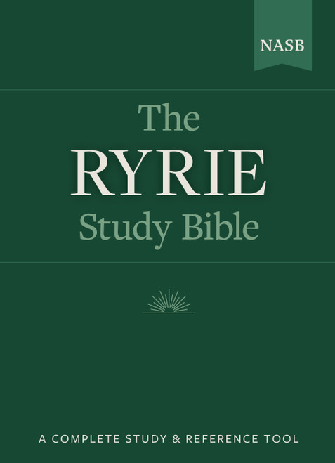 The Ryrie NASB Study Bible Hardcover Red Letter by Charles C Ryrie, 9780802484697