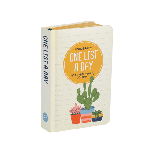 Listography: One List a Day (A Three-Year Journal) (Miniature Edition) by Lisa Nola, 9781452164441