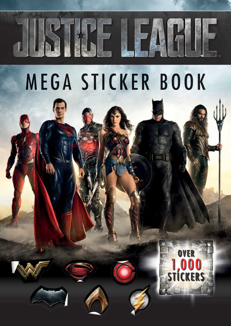 Justice League Mega Sticker Book by Insight Editions, 9781683834113