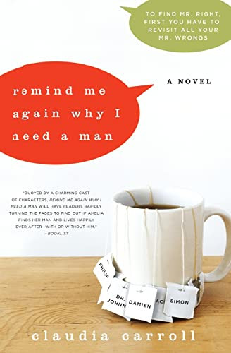 Remind Me Again Why I Need a Man (A Novel) by Claudia Carroll, 9780061140549