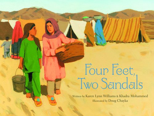 Four Feet, Two Sandals by Karen Lynn Williams, Khadra Mohammed, Doug Chayka, 9780802852960
