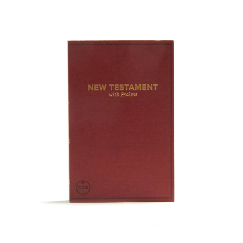 CSB Pocket New Testament with Psalms, Burgundy Trade Paper (Miniature Edition) by CSB Bibles by Holman, 9781462779994