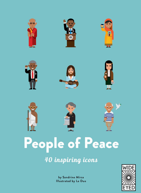 People of Peace (40 inspiring icons) by Sandrine Mirza, Le Le Duo, 9781786031440