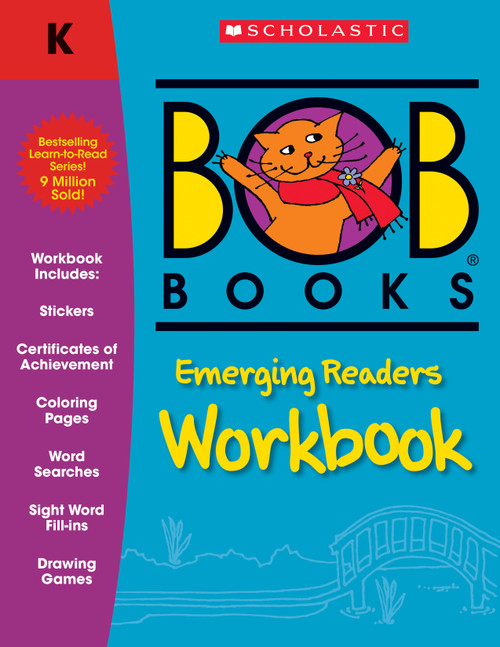 Bob Books - Emerging Readers Workbook | Phonics, Writing Practice, Stickers, Ages 4 and up, Pre-K, Kindergarten (Stage 2: Emerging Reader) by Lynn Maslen Kertell, 9781338226782