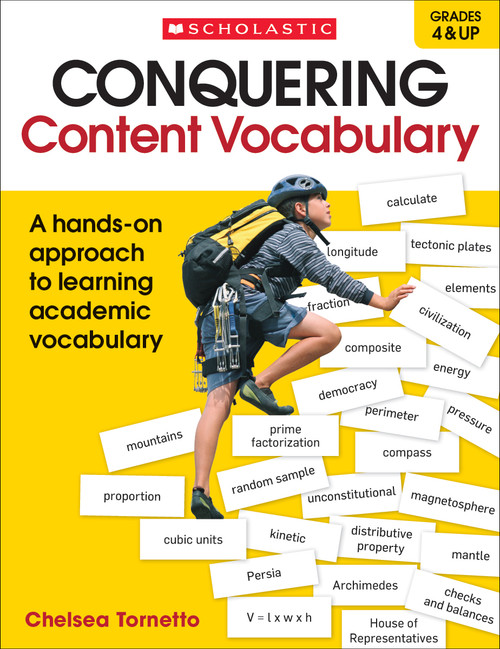 Conquering Content Vocabulary (A hands-on approach to learning academic vocabulary) by Chelsea Tornetto, 9781338174342