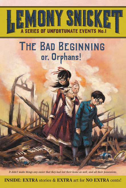 A Series of Unfortunate Events #1: The Bad Beginning - 9780061146305 by Lemony Snicket, Brett Helquist, 9780061146305