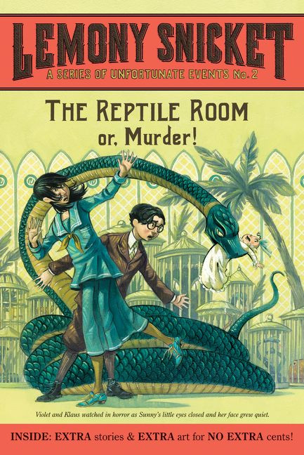 A Series of Unfortunate Events #2: The Reptile Room - 9780061146312 by Lemony Snicket, Brett Helquist, Michael Kupperman, 9780061146312