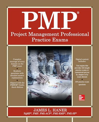 PMP Project Management Professional Practice Exams by James Lee Haner, 9781260134803