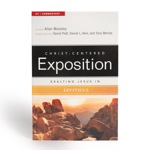 Exalting Jesus in Leviticus by Allan Moseley, David Platt, Dr. Daniel L. Akin, Tony Merida, 9780805497823