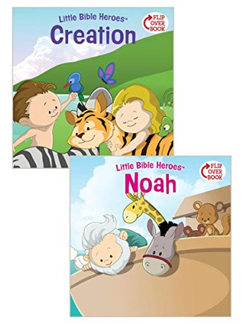Creation / Noah Flip-Over Book by Victoria Kovacs, Mike Krome, 9781433687129