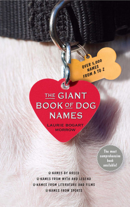 The Giant Book of Dog Names by Laurie Bogart Morrow, 9781451666908