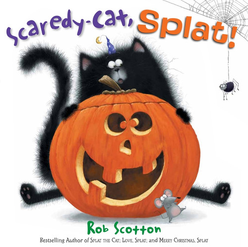 Scaredy-Cat, Splat! by Rob Scotton, Rob Scotton, 9780061177606