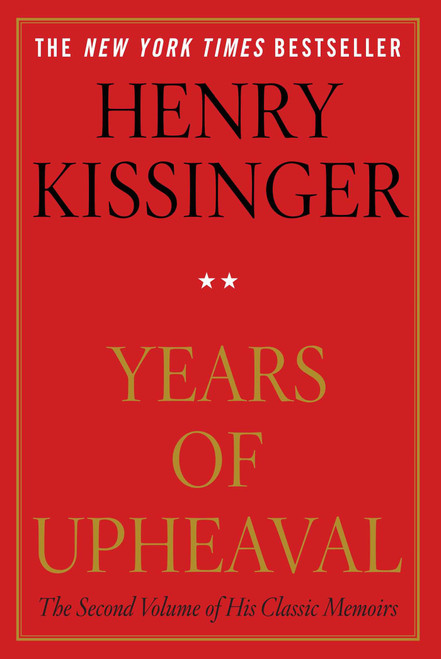 Years of Upheaval by Henry Kissinger, 9781451636451