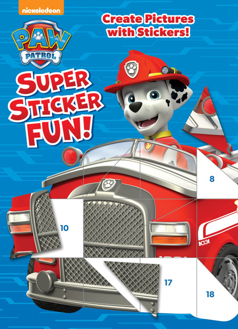 PAW Patrol Super Sticker Fun! (Paw Patrol) by Golden Books, Golden Books, 9780525577881