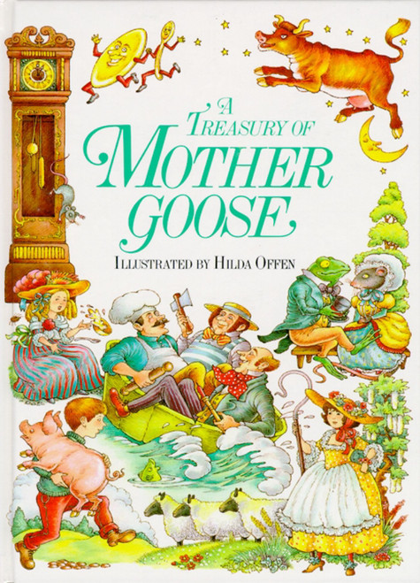 A Treasury of Mother Goose Rhymes by Linda Yeatman, 9780671501181
