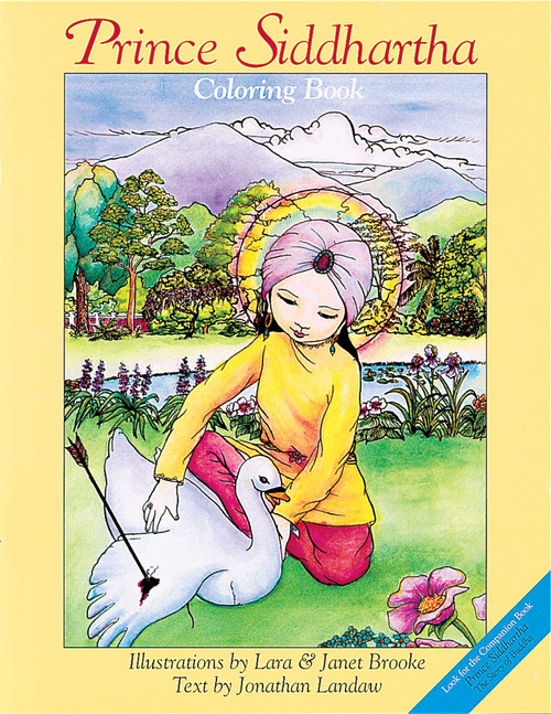 Prince Siddhartha Coloring Book by Jonathan Landaw, Janet Brooke, Lara Brooke, 9780861711215