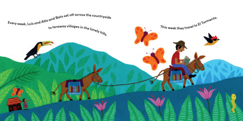 Biblioburro (A True Story from Colombia) by Jeanette Winter, Jeanette Winter, 9781416997788