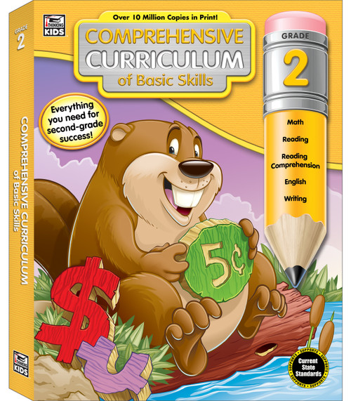 Comprehensive Curriculum of Basic Skills, Grade 2 by Thinking Kids, Carson Dellosa Education, 9781483824116