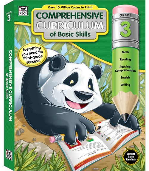 Comprehensive Curriculum of Basic Skills, Grade 3 by Thinking Kids, Carson Dellosa Education, 9781483824123