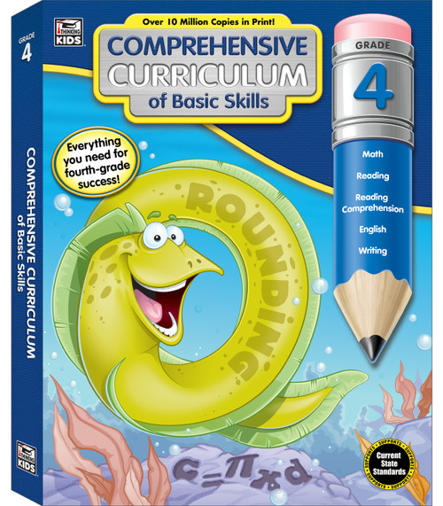 Comprehensive Curriculum of Basic Skills, Grade 4 by Thinking Kids, Carson Dellosa Education, 9781483824130