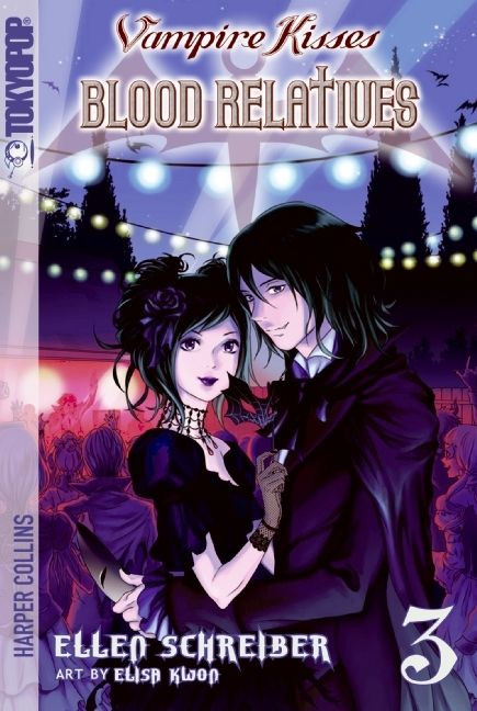 Vampire Kisses: Blood Relatives, Volume III by Ellen Schreiber, Elisa Kwon, rem, 9780061340833